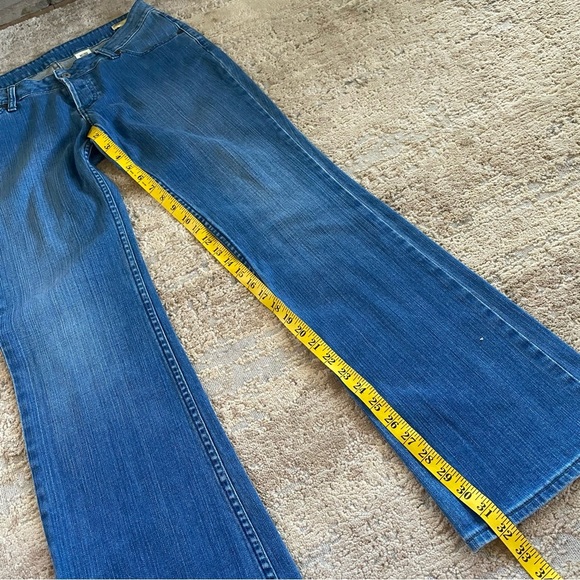 Levi’s XX Vintage Bootcut Low Rise Wide Leg Medium Wash Jeans Made USA SFCA: 32M - Picture 4 of 14